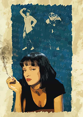 Mia Wallace Pulp Fiction