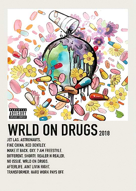 World on Drugs Poster