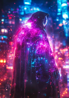 Neon City Cloak