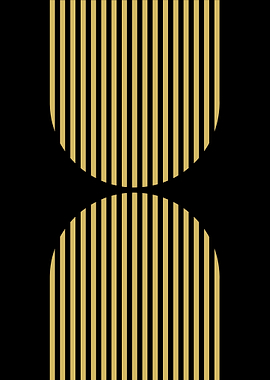 Gold and Black Stripes