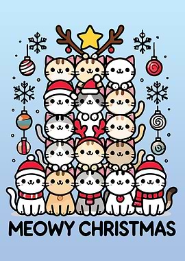 Meowy Christmas – Festive