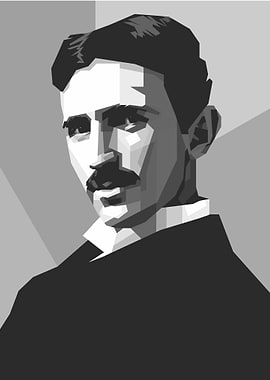 Nikola Tesla Portrait