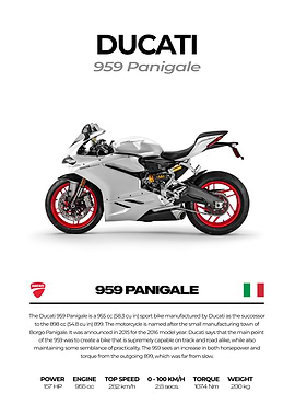 Ducati 959 Panigale Motorcycle