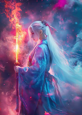 Fiery Sword Woman