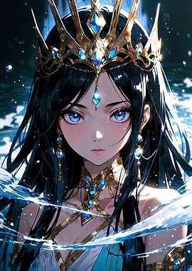 Anime Water Queen