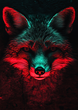 Red and Green Fox
