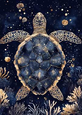 Sea Turtle Kintsugi