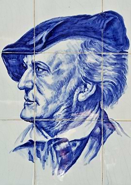 Tile Portrait Richard Wagner