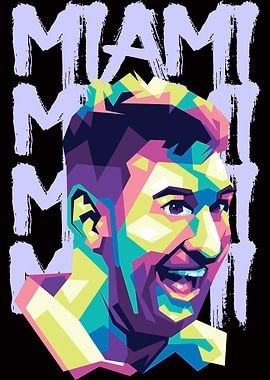 Miami Pop Art Portrait