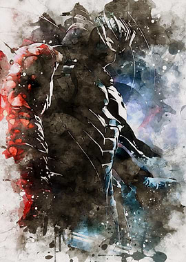 Ninja Gaiden Watercolor