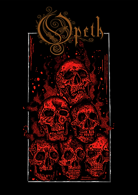 Opeth Skull Artwork