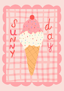 Ice Cream Sunny Day