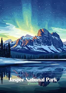 Jasper National Park Poster