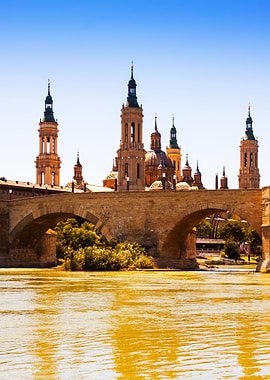 Stone Bridge and Cathedral