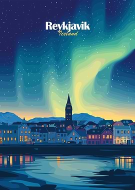 Reykjavik Aurora Borealis