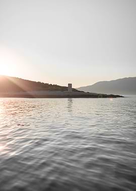 Lighthouse at Sunset