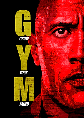 Grow Your Mind Gym Poster