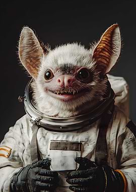 Bat in an astronaut Fan Art