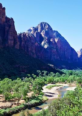 Zion National Park Canyon River