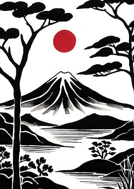 Mount Fuji Landscape