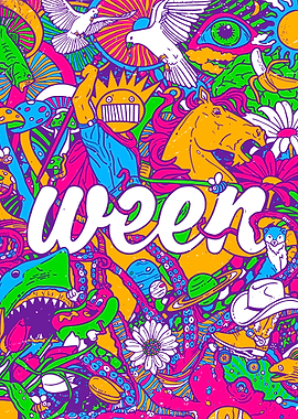 Ween Psychedelic Art