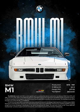 BMW M1 Sports Car