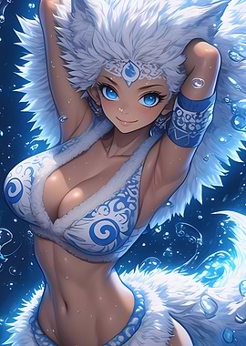 Anime Water Spirit Anime Girl Waifu