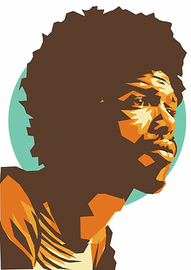 Gil Scott Heron Pop Art Portrait