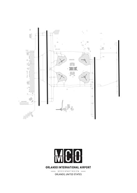 Orlando International Airport Layout
