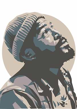 Marvin Gaye Pop Art