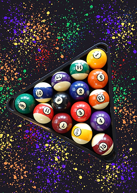 Pool Balls in Triangle