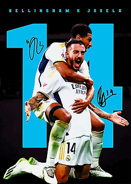 Bellingham & Joselu Celebration