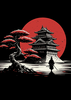 Samurai and Castle