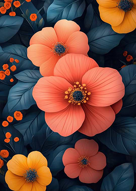 Floral Art Print