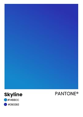 Pantone Color Chart - Skyline