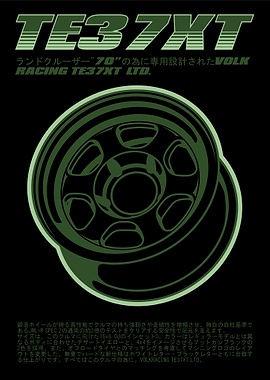 TE37XT Volk Racing Wheels