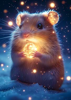 Cute Magic Hamster