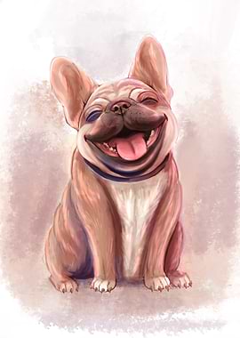 Smiling French Bulldog