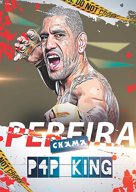 Pereira Chama MMA Poster