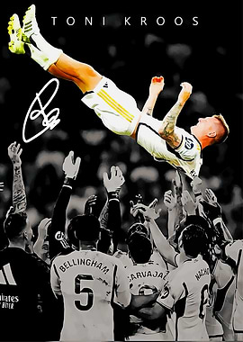 Toni Kroos Digital Illustration