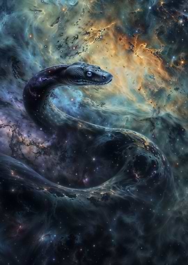 Cosmic Nebula Serpent