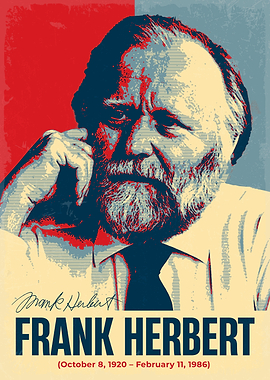 Frank Herbert Portrait