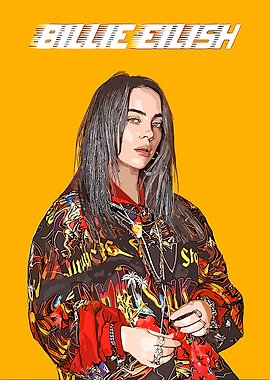 Billie Eilish Digital Art