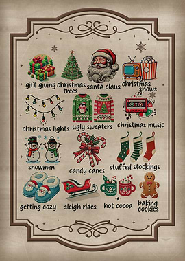 Christmas Traditions Poster