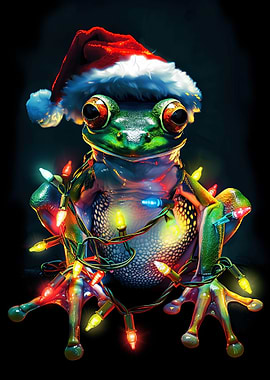 Christmas Frog Lights