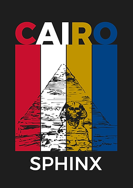 Cairo Sphinx Graphic