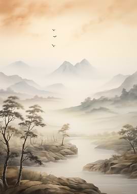 Misty Mountain River