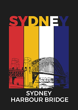 Sydney Harbour Bridge Graphic