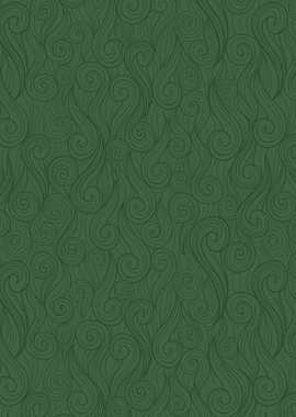 Green Swirl Pattern