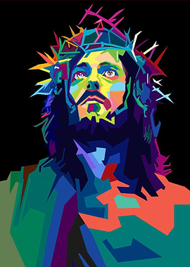 Jesus Christ Pop Art